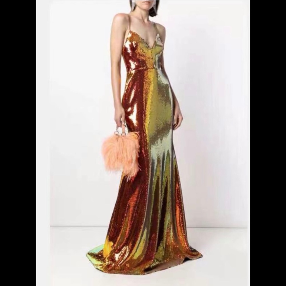 Alex-Perry sequinned dress